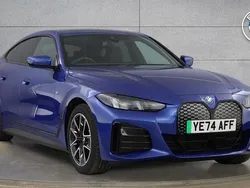 Blue Used 2024 BMW i4 M Sport Sedan | £40,500 (Fair price)