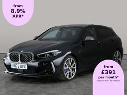 Black Used 2022 BMW M135 Comfort Edition Hatchback | £27,473 (Fair price)
