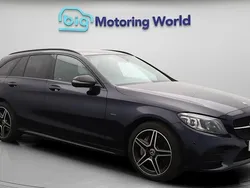Used 2021 Mercedes C300e AMG line Estate | £17,800 (Fair price)