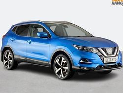 Blue Used 2017 Nissan Qashqai Tekna SUV | £9,895 (Fair price)