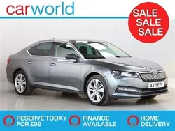 Grey Used 2021 Skoda Superb SE L Hatchback | £16,080 (Fair price)
