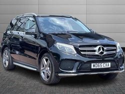 Obsidian black Used 2015 Mercedes GLE350 AMG Line Premium Estate | £19,395 (Fair price)