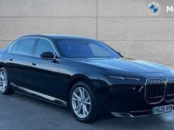 Black sapphire Used 2025 BMW i7 Comfort Edition Sedan | £72,890 (Super price)