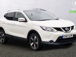 White Used 2017 Nissan Qashqai N-Connecta SUV | £9,299 (Good price)