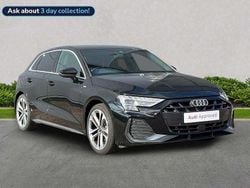 Black Used 2025 Audi A3 S-Line Hatchback | £28,995 (A bit pricey)