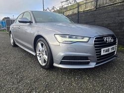 Grey Used 2016 Audi A6 S-Line Sedan | £11,995 (Fair price)