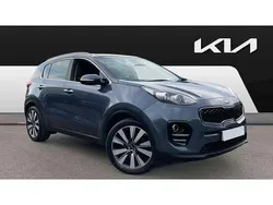 Blue Used 2018 Kia Sportage 3 SUV | £10,129 (Fair price)
