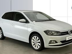 White silver metallic Used 2020 VW Polo Match Hatchback | £12,153 (Fair price)