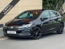 Black Used 2019 Vauxhall Astra SRi Hatchback | £5,495 (Fair price)