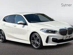 White Used 2021 BMW 118 M Sport Hatchback | £21,000 (Fair price)