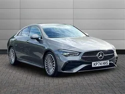 Grey Used 2024 Mercedes CLA220 AMG Line Premium Sedan | £29,995 (Fair price)