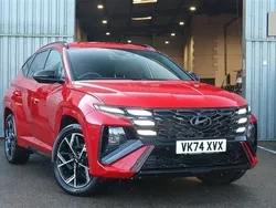 Red Used 2025 Hyundai Tucson N Line SUV | £32,990 (Expensive)