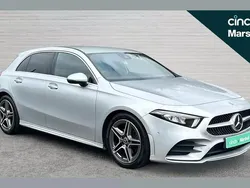 Silver Used 2019 Mercedes A200 AMG Line Premium Hatchback | £14,350 (Fair price)