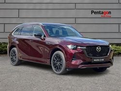 Special metallic artisan red Used 2025 Mazda CX-80 Homura-Line SUV | £42,990 (Fair price)
