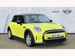Yellow Used 2022 Mini Cooper Classic Hatchback | £19,595 (Fair price)