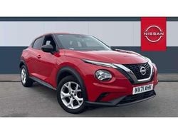 Red Used 2021 Nissan Juke N-Connecta SUV | £12,784 (Fair price)