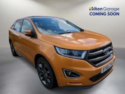 Orange Used 2016 Ford Edge Sport SUV | £14,500 (Fair price)