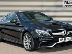 Black Used 2016 Mercedes C63 AMG Coupe | £29,619 (Good price)