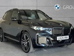 Black sapphire metallic paint Used 2025 BMW X5 M Sport SUV | £68,990 (Expensive)