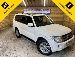 White Used 2013 Mitsubishi Shogun SUV | £18,995 (A bit pricey)