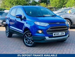 Blue Used 2015 Ford Ecosport Titanium SUV | £5,199 (Good price)