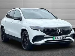 White Used 2024 Mercedes EQA250+ AMG line SUV | £30,990 (Fair price)