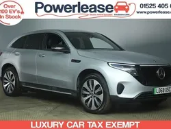 Used 2019 Mercedes EQC400 Edition 1 SUV | £21,989 (Good price)