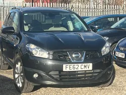 Black Used 2013 Nissan Qashqai +2 Tekna SUV | £6,899 (Fair price)