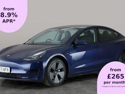 Blue Used 2021 Tesla Model 3 Standard Range Sedan | £17,565 (Fair price)