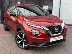 Red Used 2020 Nissan Juke Tekna SUV | £14,789 (Fair price)