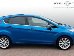 Blue Used 2015 Ford Fiesta Titanium Hatchback | £6,453 (Fair price)