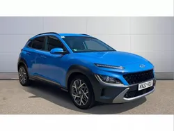 Blue Used 2022 Hyundai Kona Premium SUV | £19,231 (Fair price)