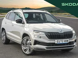 Meteor grey Used 2022 Skoda Karoq SportLine SUV | £25,995 (Fair price)