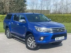 Blue Used 2018 Toyota HiLux Pickup | £20,340 (Fair price)