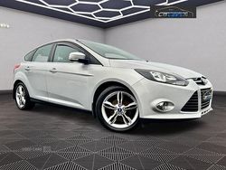Silver Used 2013 Ford Focus Titanium Hatchback | £4,975 (Fair price)