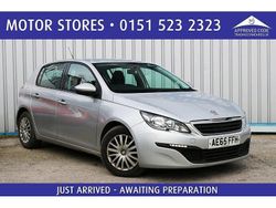 Silver Used 2015 Peugeot 308 Access Hatchback | £4,395 (Fair price)