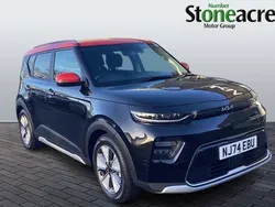 Black New 2024 Kia Soul EV SUV | £26,489 (A bit pricey)
