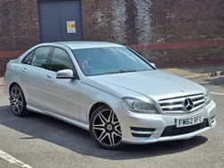 Silver Used 2013 Mercedes C250 AMG Sedan | £4,990 (Fair price)