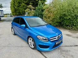 Blue Used 2017 Mercedes B180 AMG line MPV | £12,750 (Fair price)
