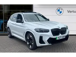 White Used 2022 BMW iX3 M Sport SUV | £31,299 (Fair price)