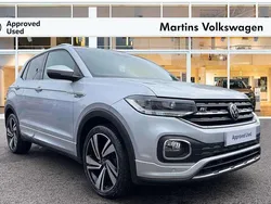 Silver Used 2021 VW T-Cross R-line SUV | £19,490 (Fair price)