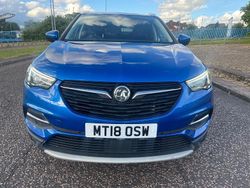Blue Used 2018 Vauxhall Grandland X Sport SUV | £5,499 (Good price)