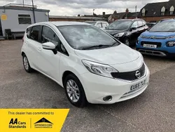 White Used 2015 Nissan Note Acenta MPV | £3,695 (Fair price)