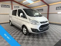 Silver Used 2015 Ford Transit Custom Limited Van | £16,990 (Expensive)