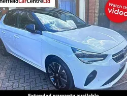 White Used 2021 Vauxhall Corsa-e Elite Hatchback | £10,495 (Fair price)