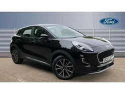 Black Used 2022 Ford Puma Titanium SUV | £17,479 (Super price)