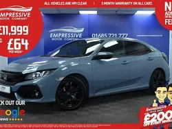 Grey Used 2018 Honda Civic SR Hatchback | £11,999 (A bit pricey)