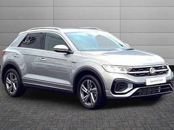 Pyrite silver Used 2025 VW T-Roc R-line SUV | £27,250 (Fair price)