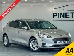 Silver Used 2020 Ford Focus Titanium Hatchback | £11,399 (Fair price)