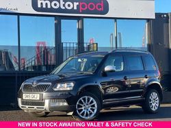 Black Used 2015 Skoda Yeti SE SUV | £9,517 (Fair price)